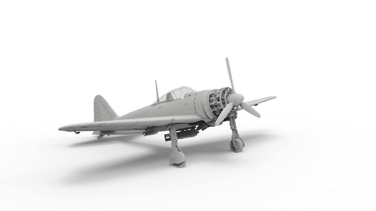 Mitsubishi A6M5 Zero 1:35 スケールモデル 1/35 Border Model A6M2 Zero Fighter Plastic Model Kit